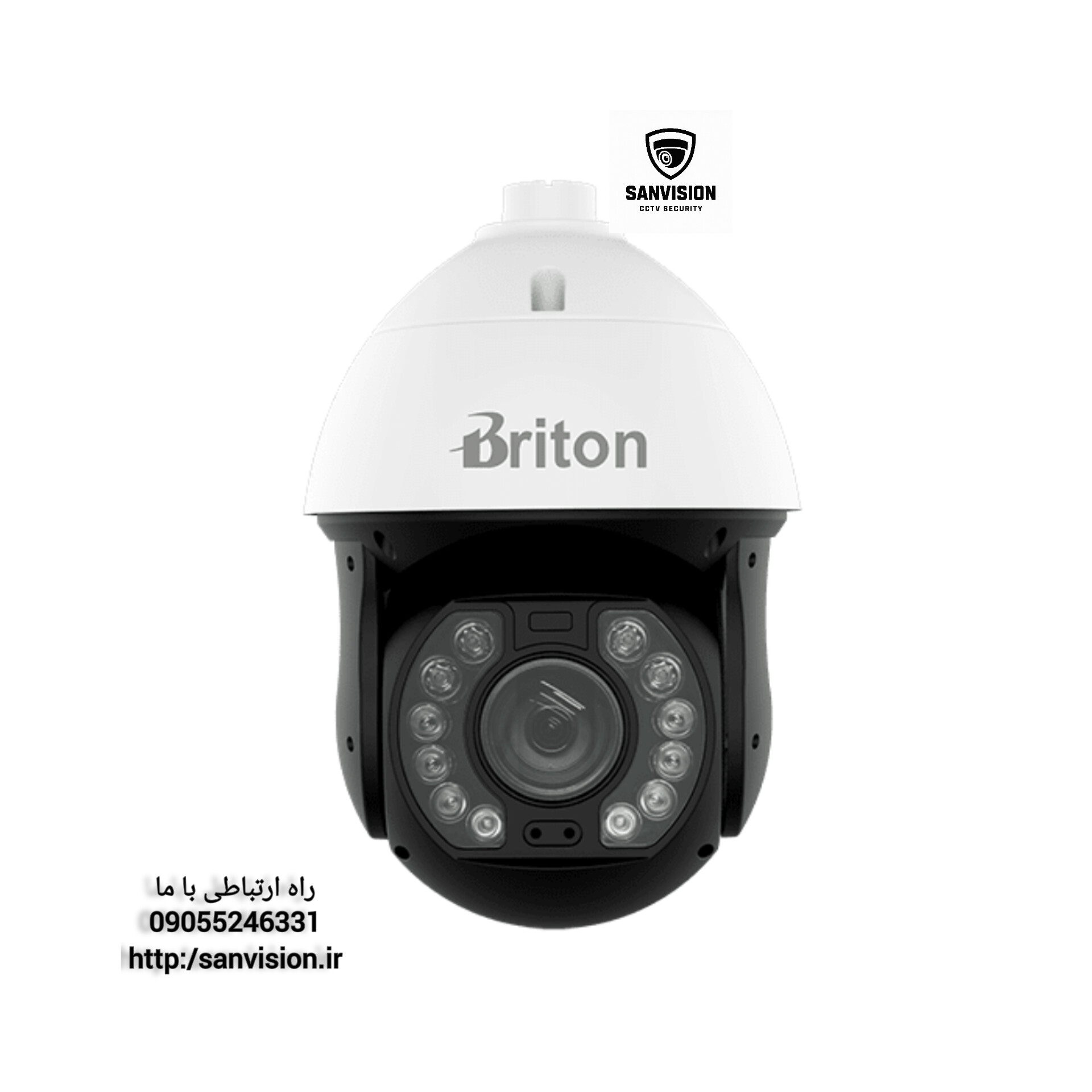 دوربین اسپید دام تحت شبکه ۵ مگاپیکسل مدل IPD-69513Q81-FP